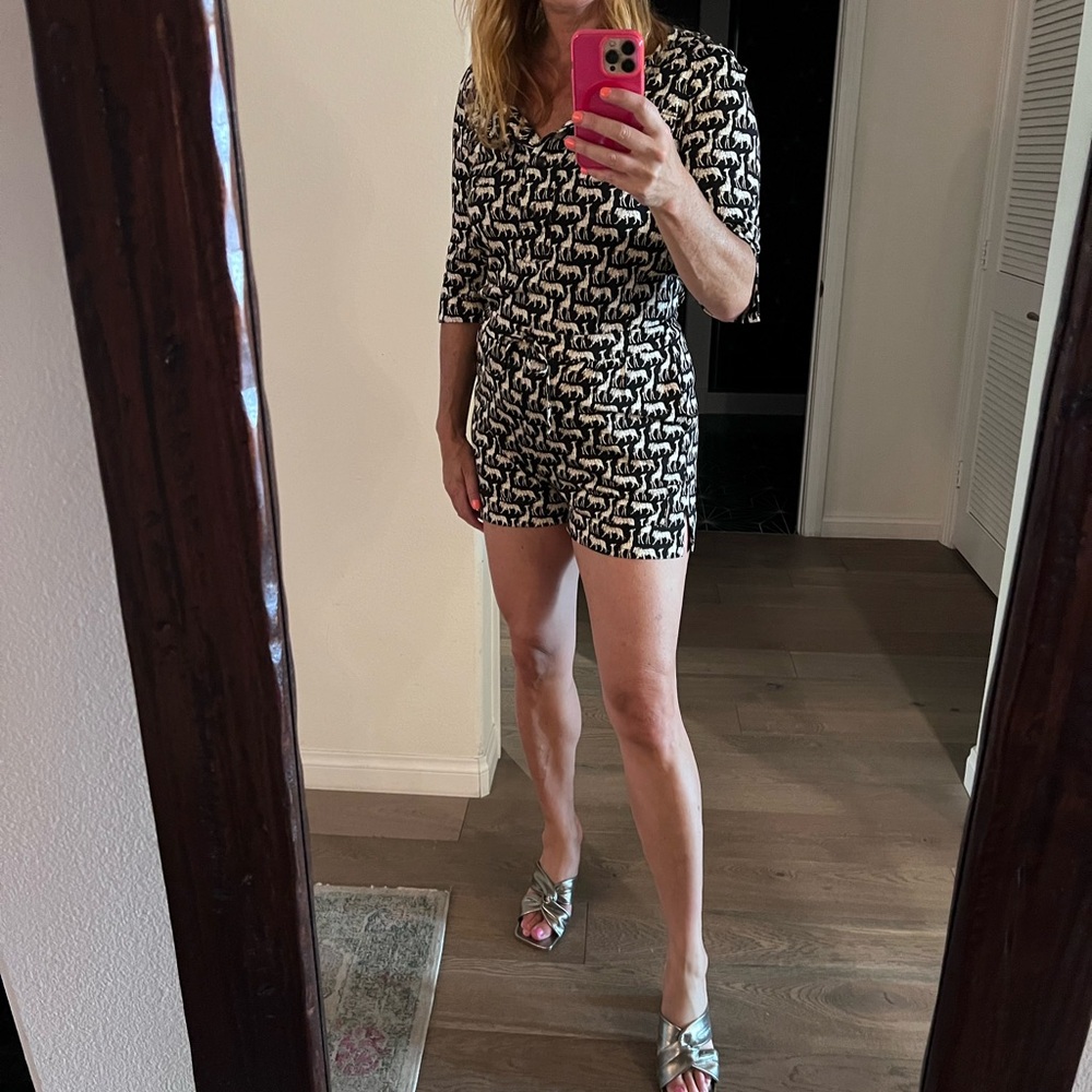 Diane von Furstenberg shorts romper